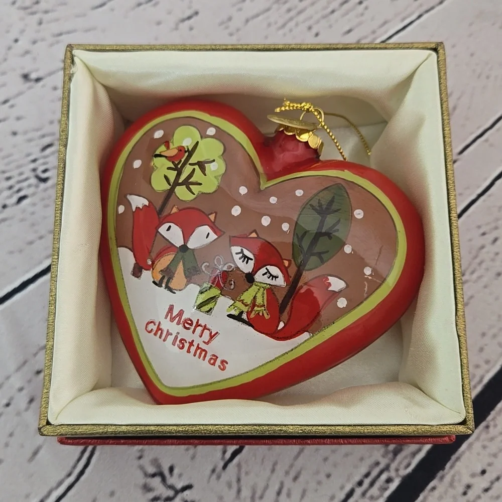 Pier 1 Glass Ornament